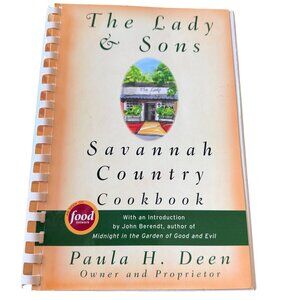 The Lady & Sons Savannah Country Cookbook Paula Deen Food Network PB comb bound